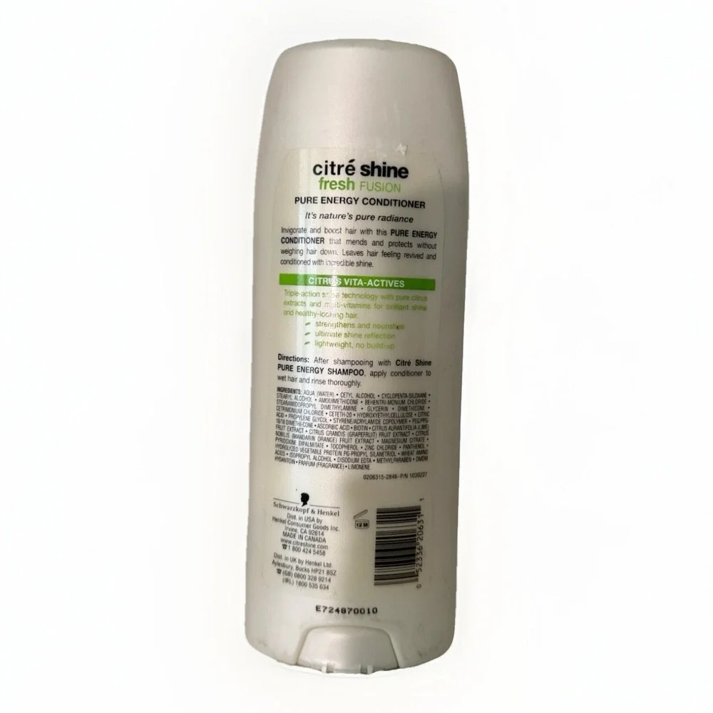 Schwarzkopf‎ Citre Shine Fresh Fusion Conditioner 13.5 oz